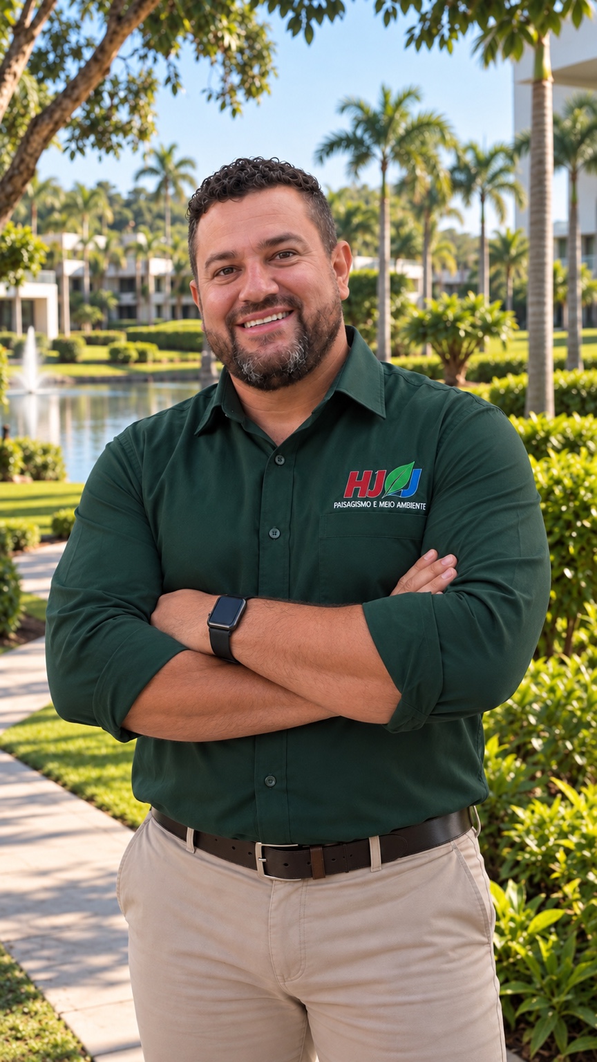 Herbert Pereira, diretor da HJ Paisagismo e Meio Ambiente